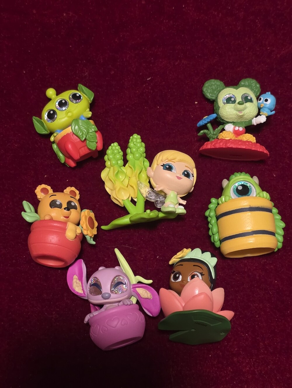 Lot Of Disney Doorables In Full Bloom
